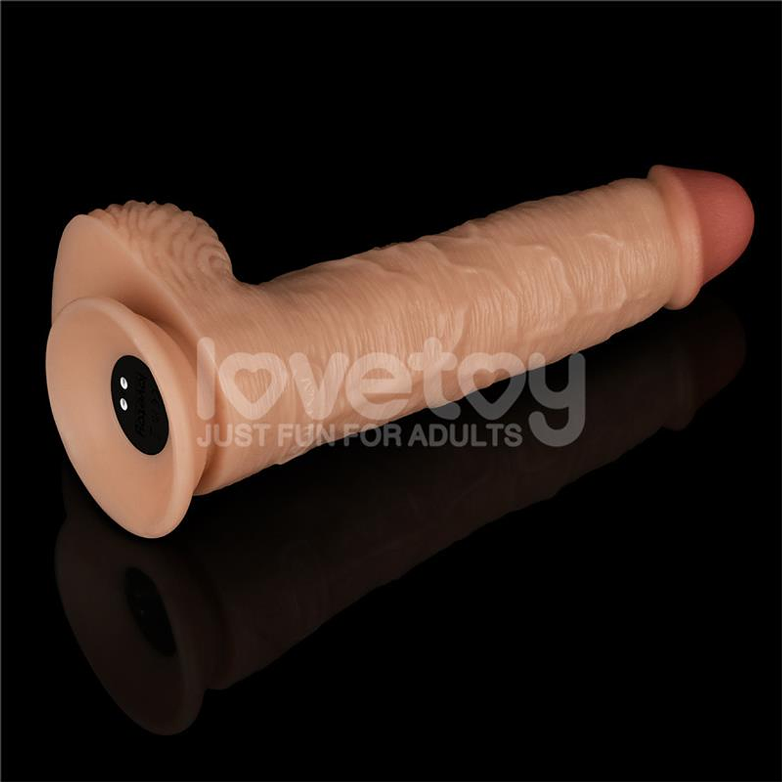 Power Basics Dildo with Vibration 9.5 7