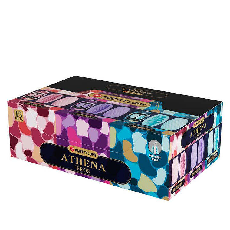 Eros Men Masturbator Display 15 uds Assorted 9