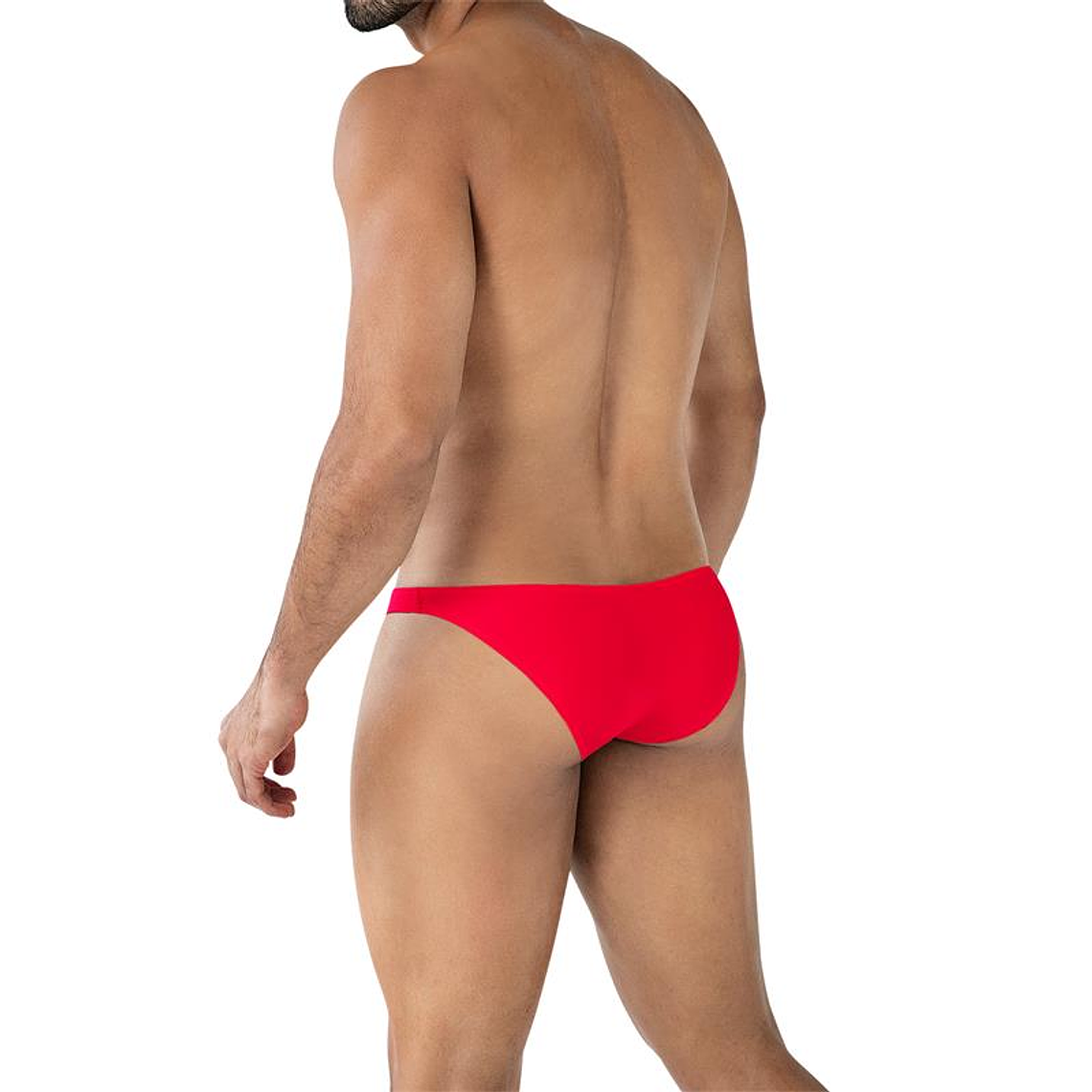 C4MSPXBUL01 Low Rise Bulge Brief Scarlet 2