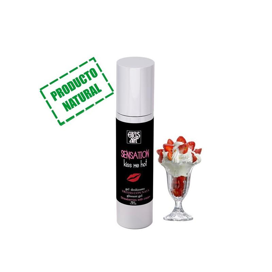 Erosart Lubricant Sensation Fresas con Nata 1