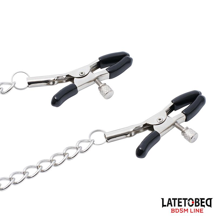 Nipple clamps with Chain - Slave 5