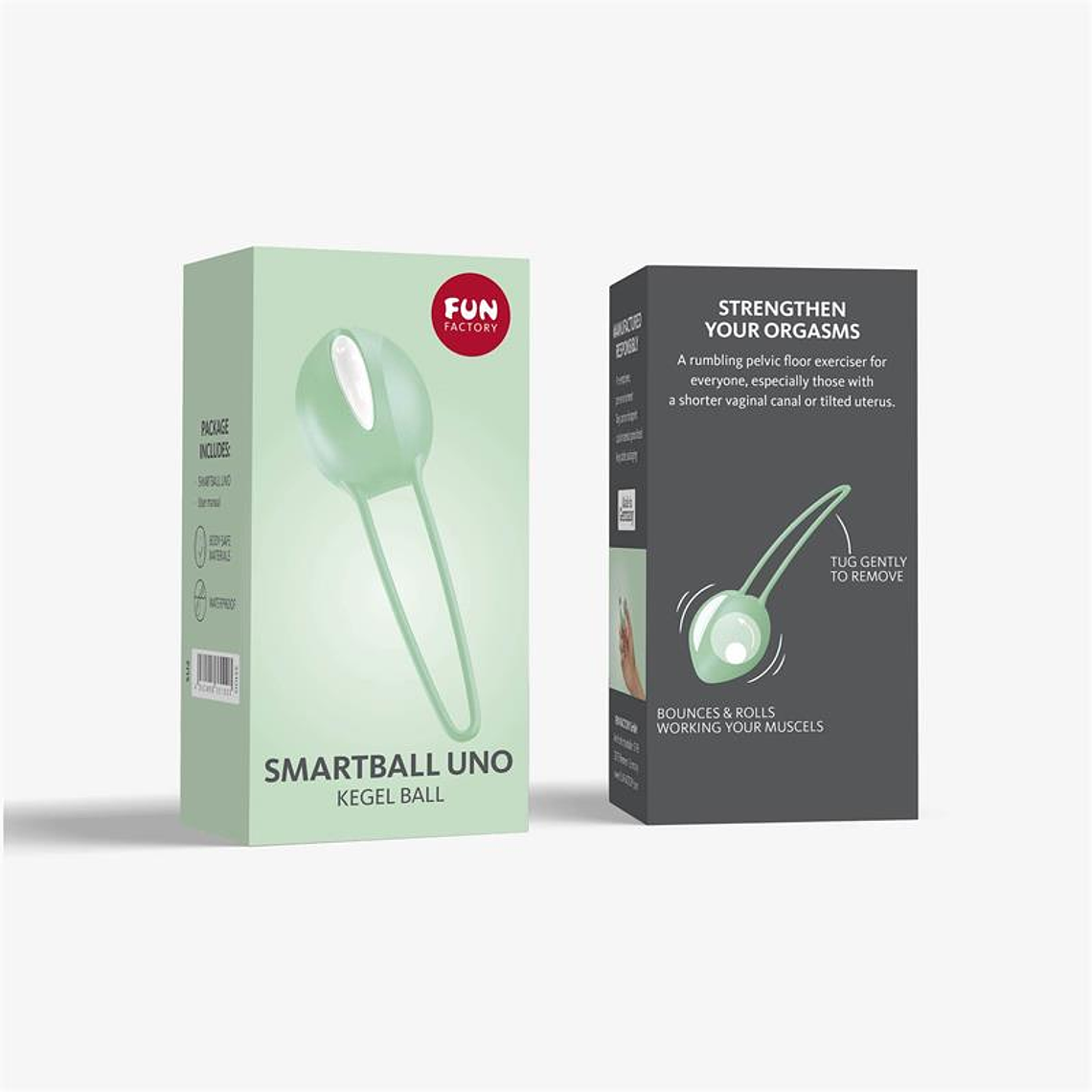 Smartball uno Kegel Ball White/Pistachio 5