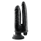 King Cock Double Vibrating Double Penetrator 8 - Black - vignette 1