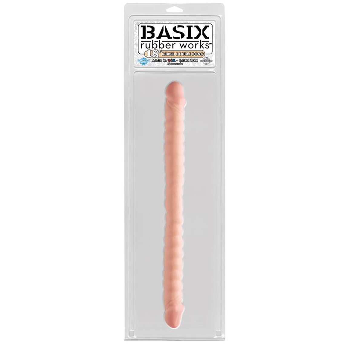Double Dildo 45,7 cm Flesh 2