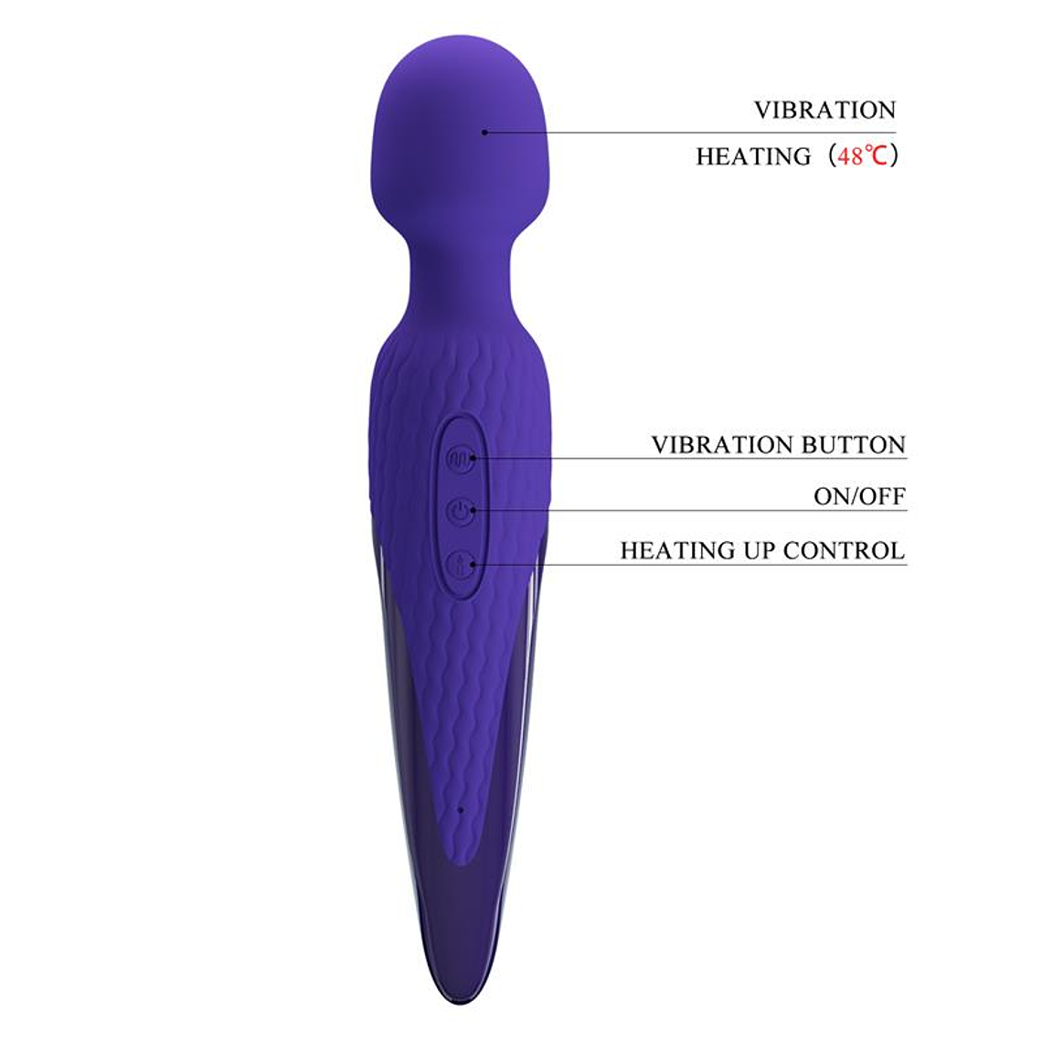 Anthony Youth Wand Massager with Heating function 6
