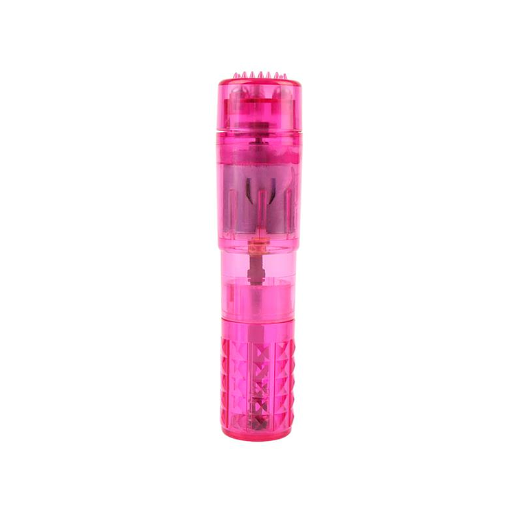 mini massager with 3 heads Pink 3