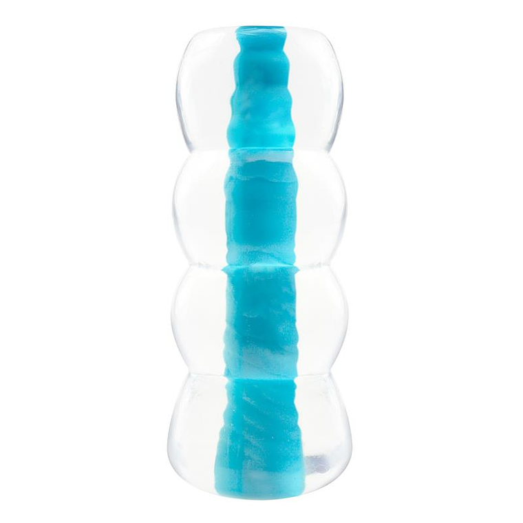 Neon Jelly Stroker Blue 1