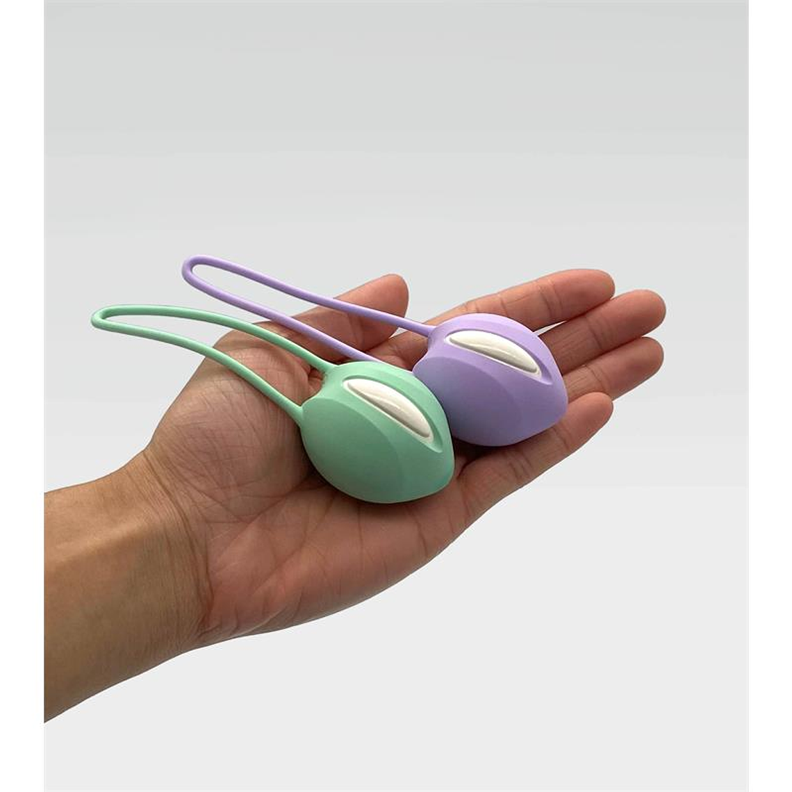 Smartball uno Kegel Ball White/Pastel Lilac 3