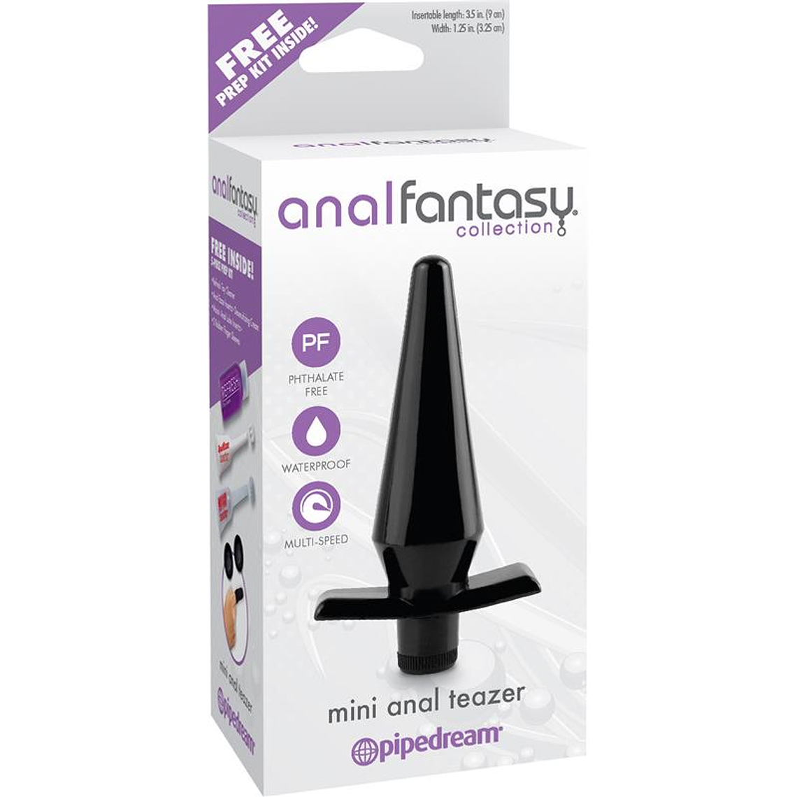Mini Anal Plug Teazer Black 3