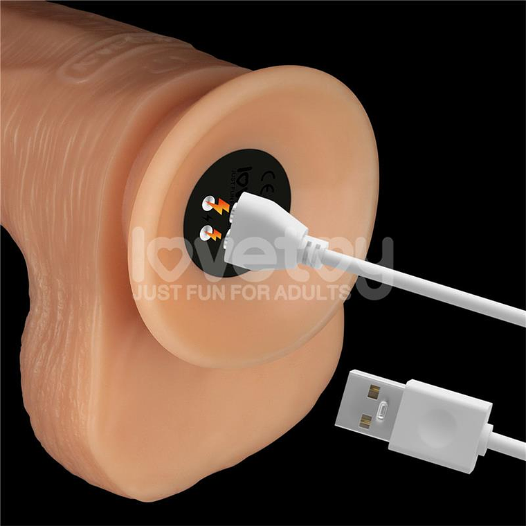 Power Basics Dildo with Vibration 11 12