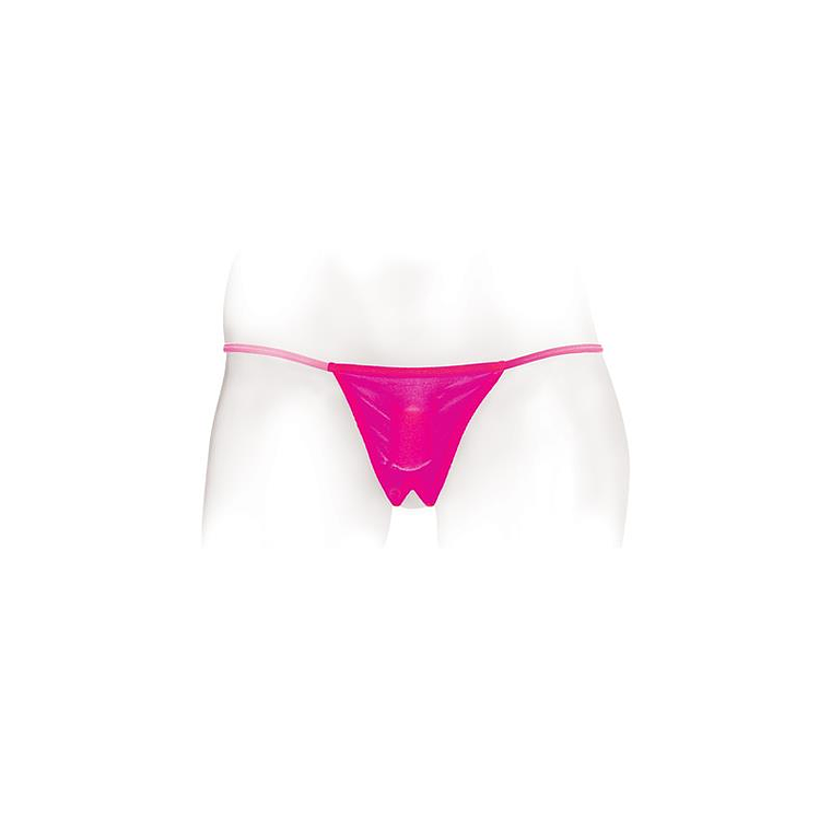 Neon Vibrating Crotchless Panty and Pasties Set Pink 3