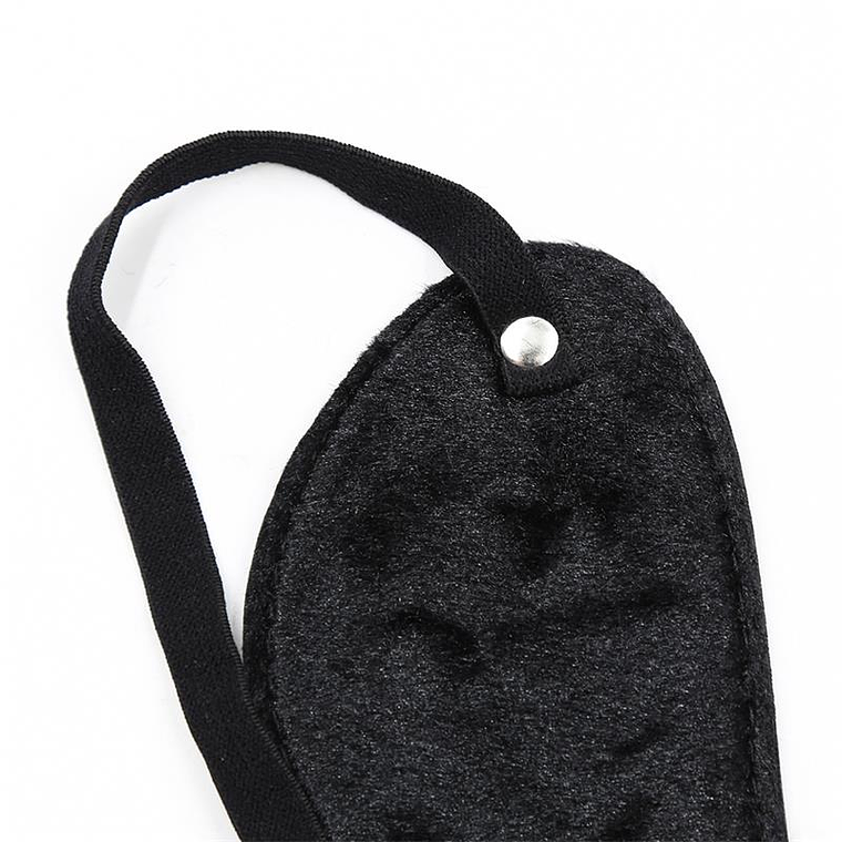 Fur Blindfold with 3 Rivets 5