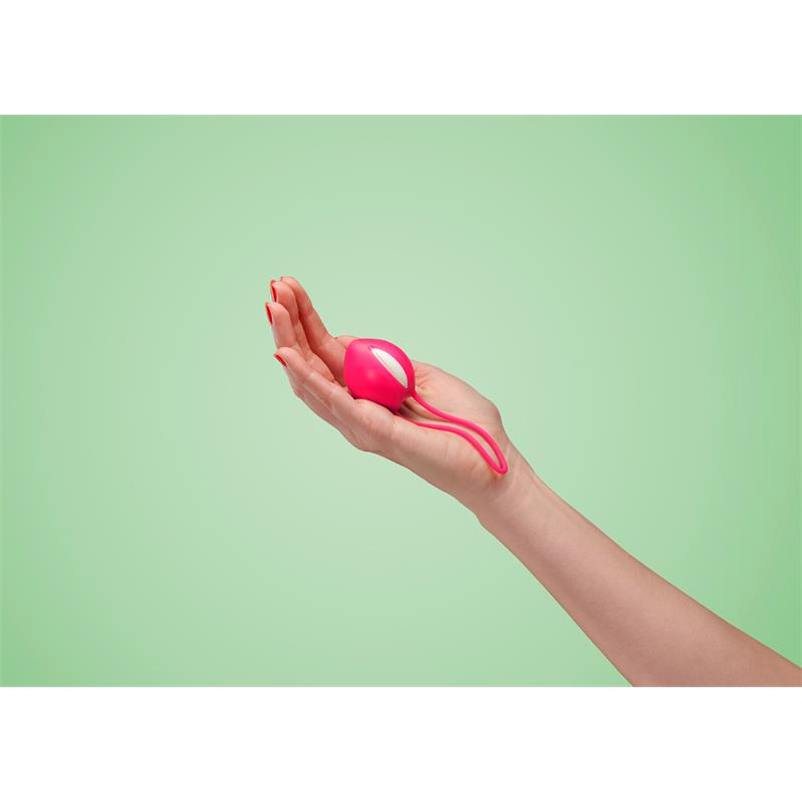 Smartball uno Kegel Ball White/India Red 2