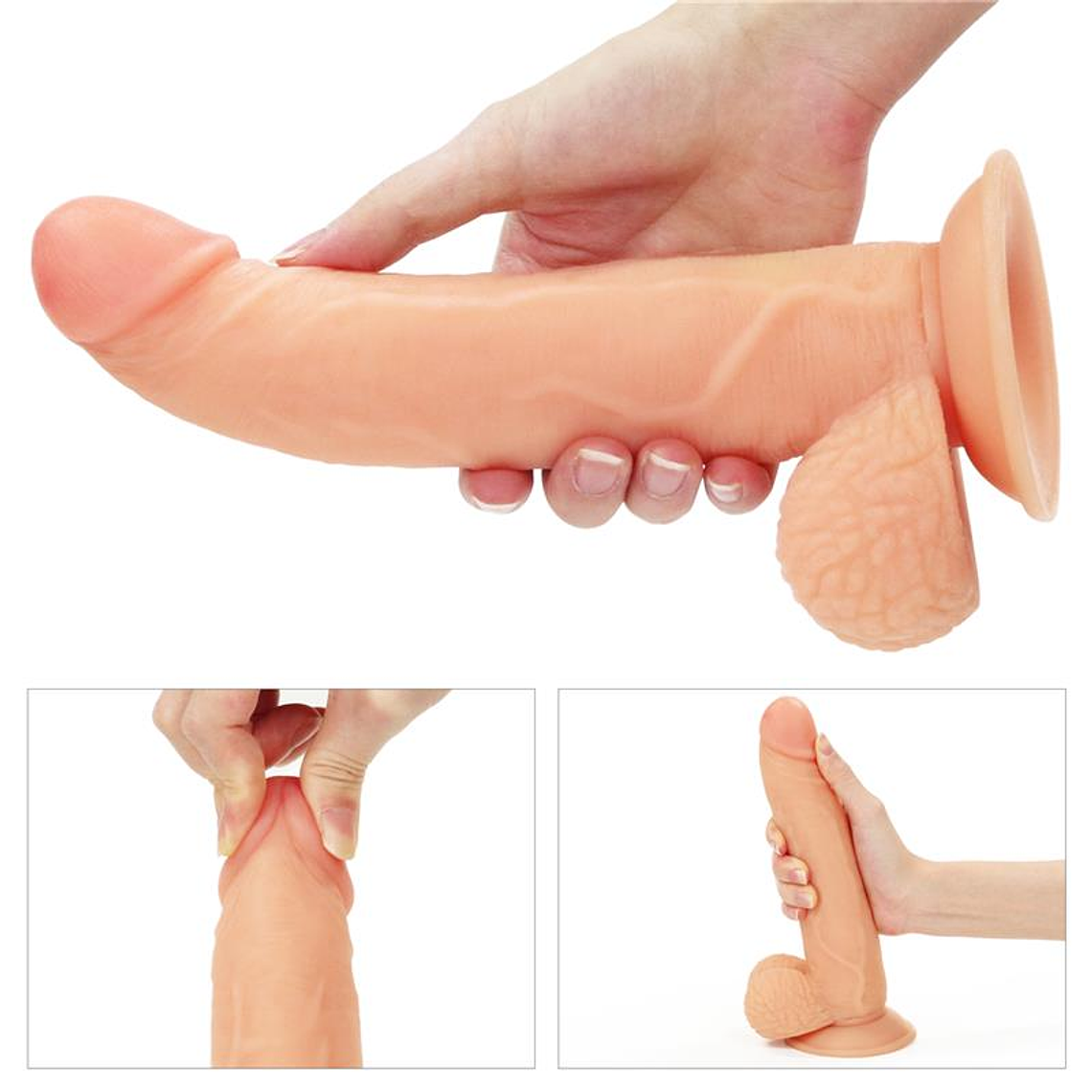 Strap-on with Vibrating Dildo and Remote Control 8.5 11