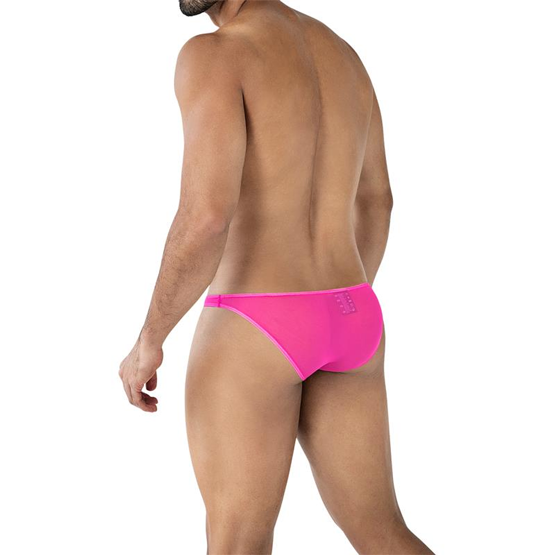 C4MSPXBUL01 Low Rise Bulge Brief Hot Pink 2