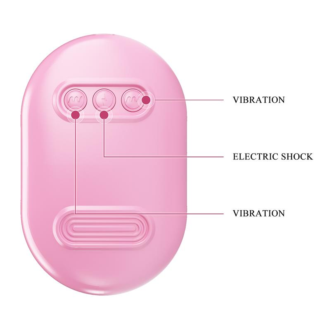 Surprise Box Vibrating Egg and Electric Shock Nipple Clamps Pink 8