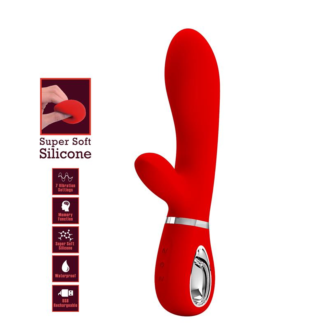 Thomas Vibrator G-Spot Red 1