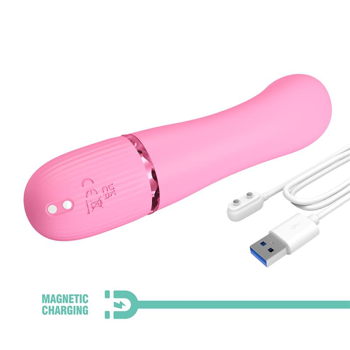 Marski Vibrator with Rabbit G Spot Pink 8