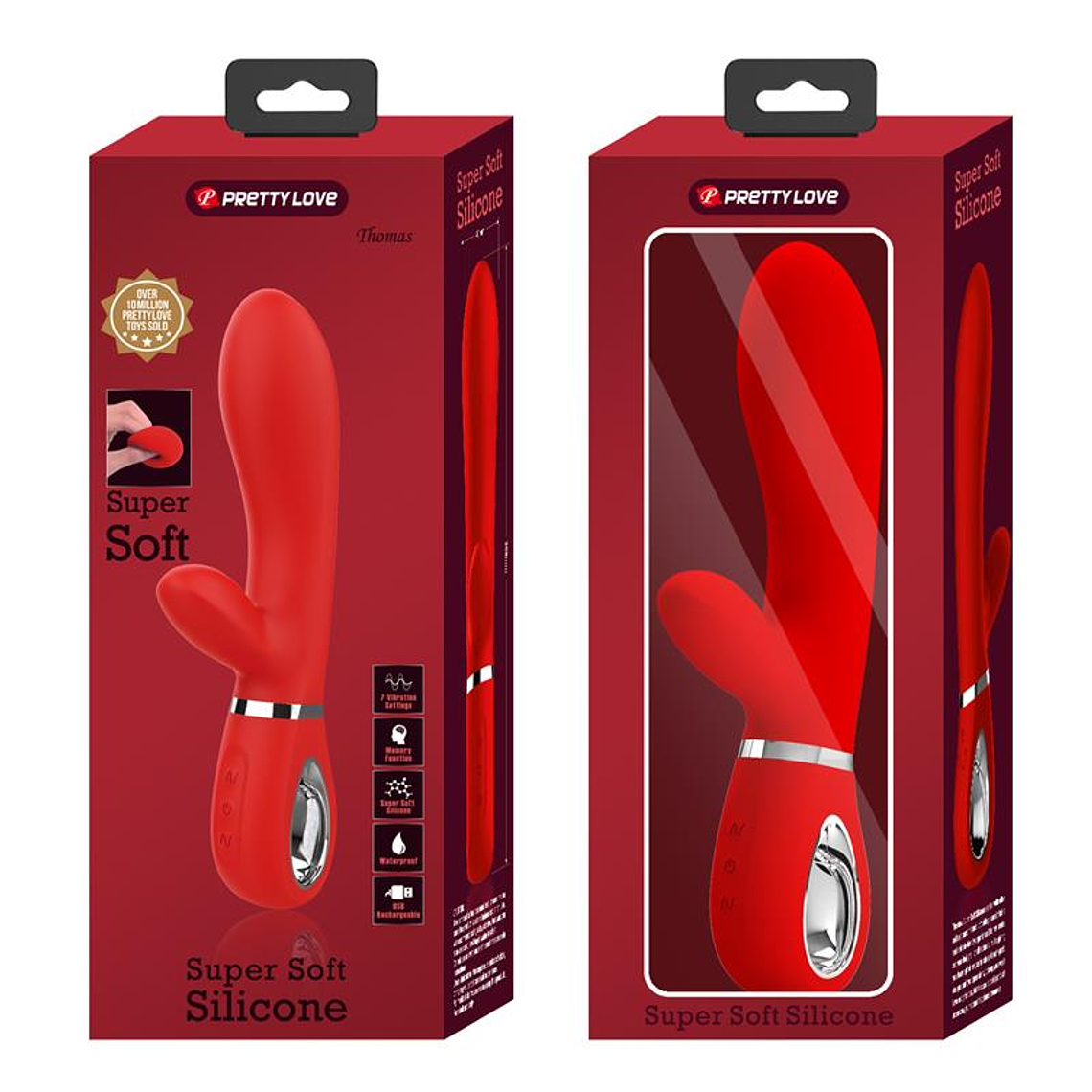 Thomas Vibrator G-Spot Red 11