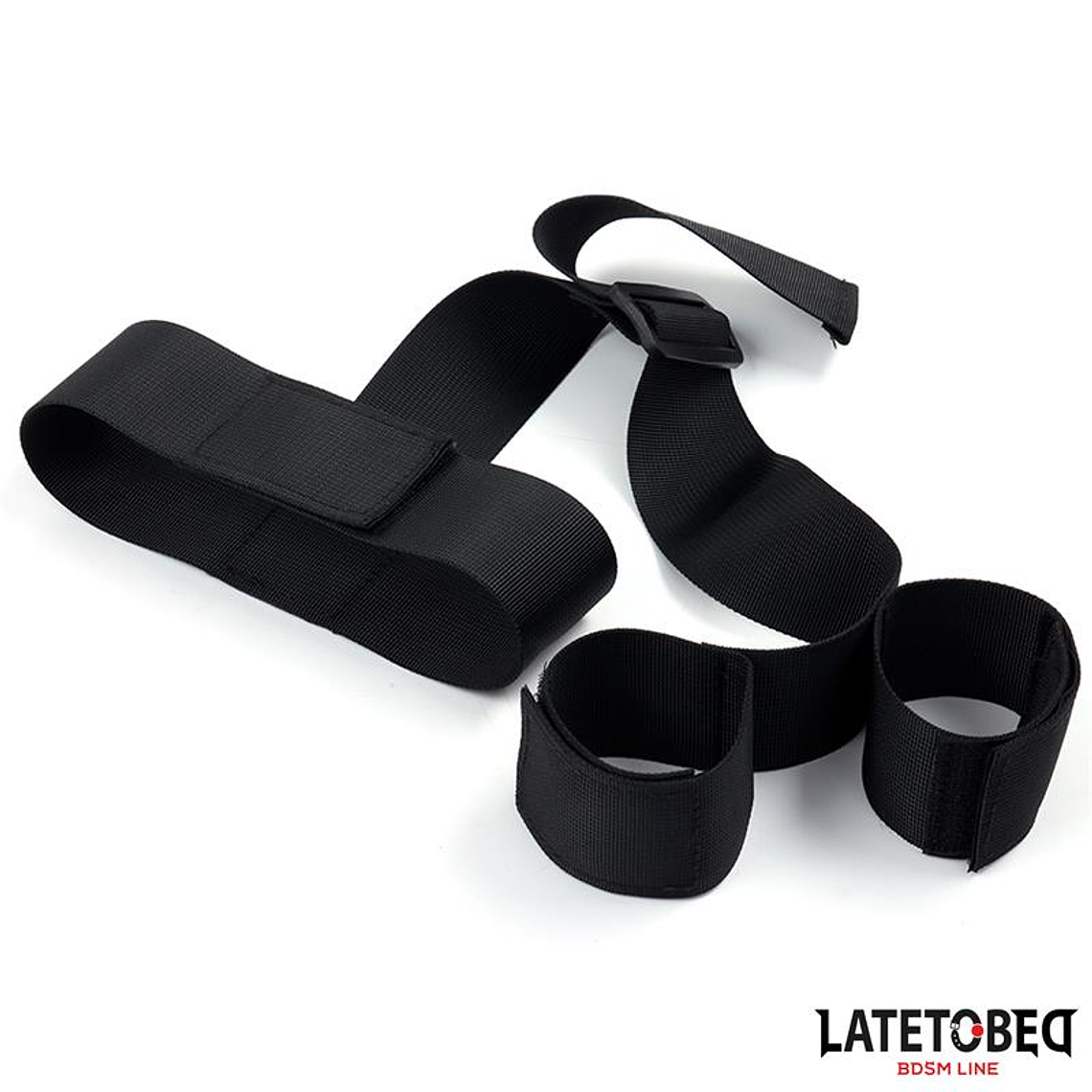 Ribbon Neck to Wrist Bondage 3