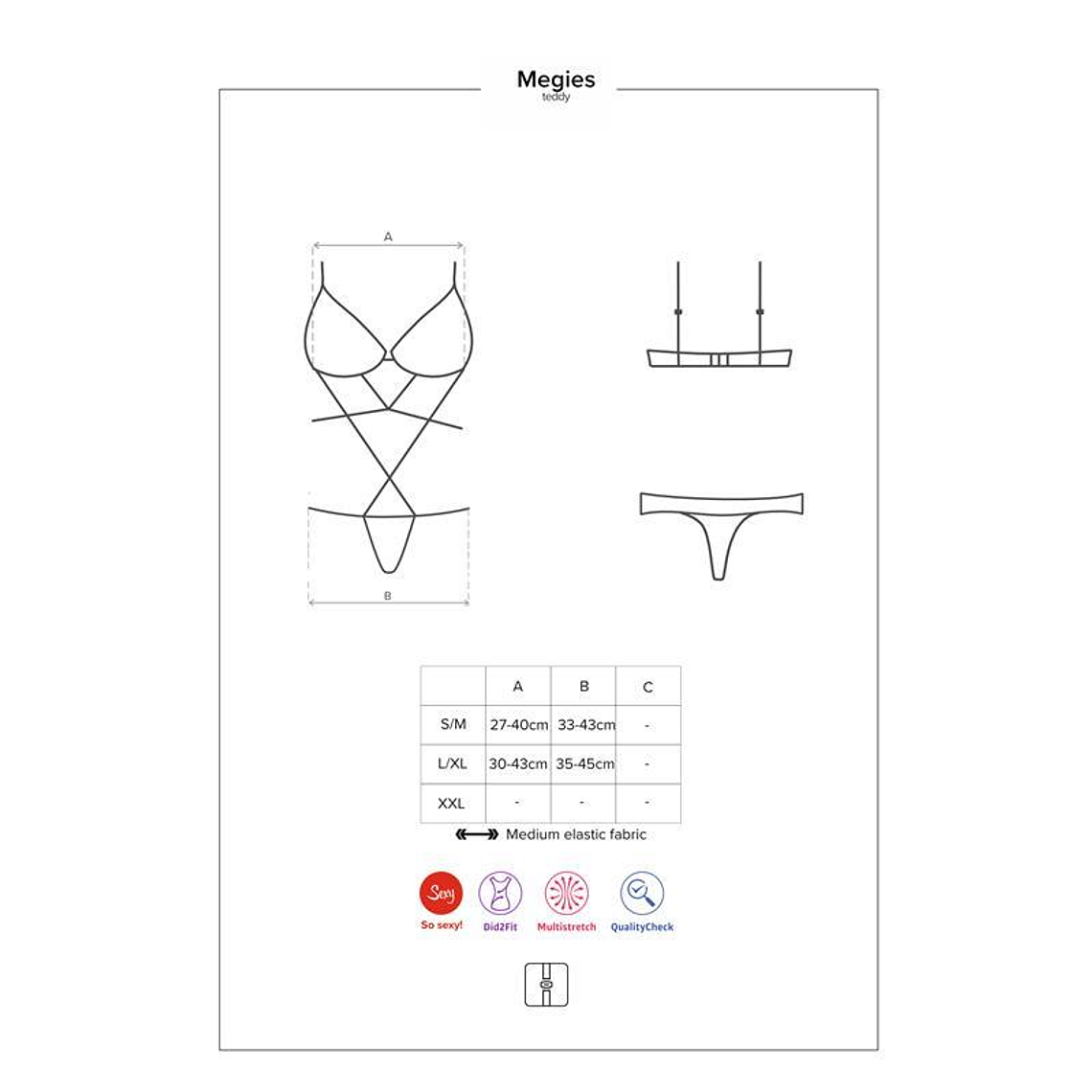 Megies Teddy Red/Black 3