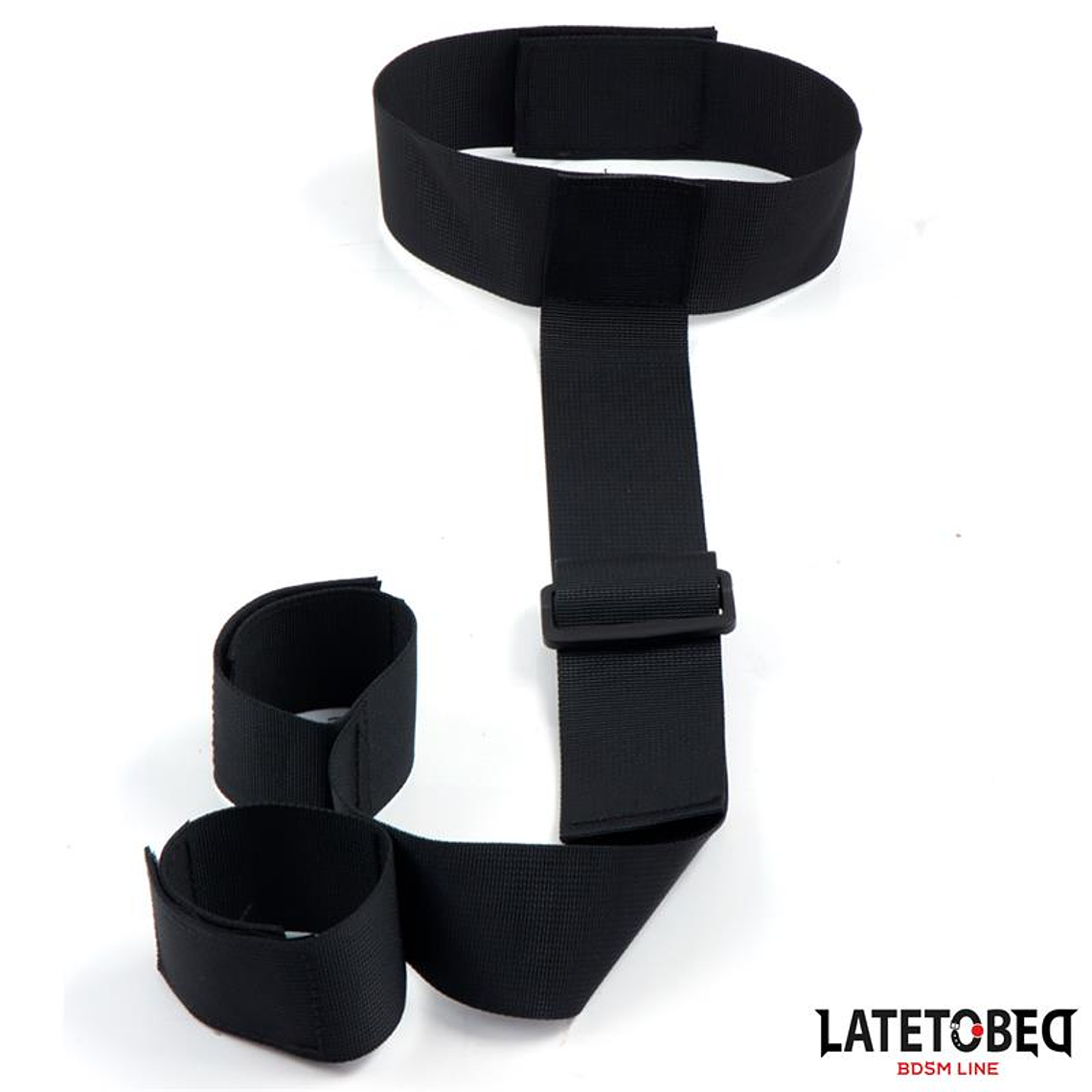 Ribbon Neck to Wrist Bondage 4
