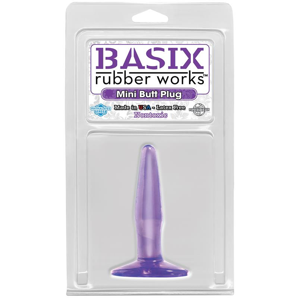 Mini Butt Plug Purple 2