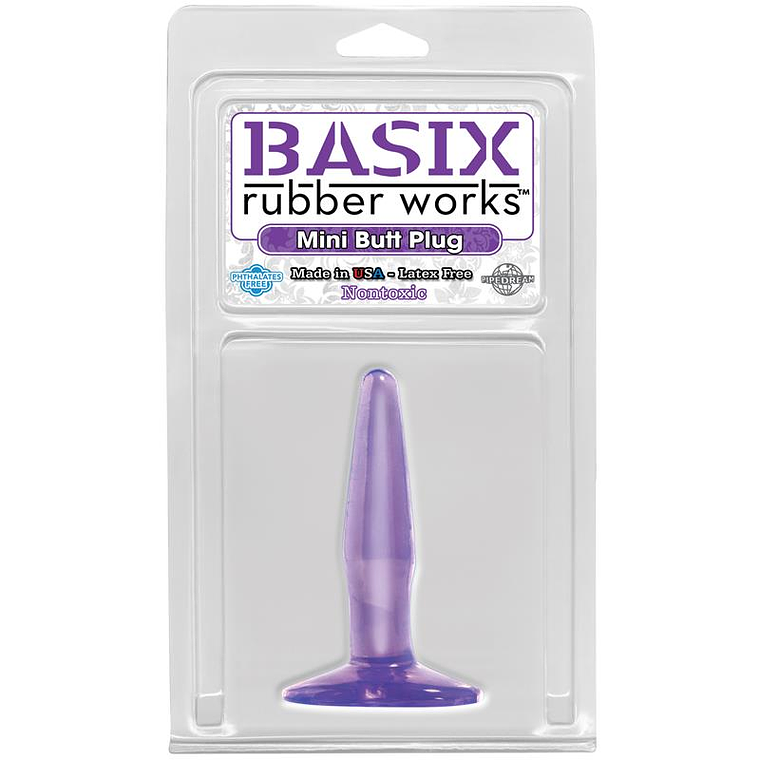 Mini Butt Plug Purple 2