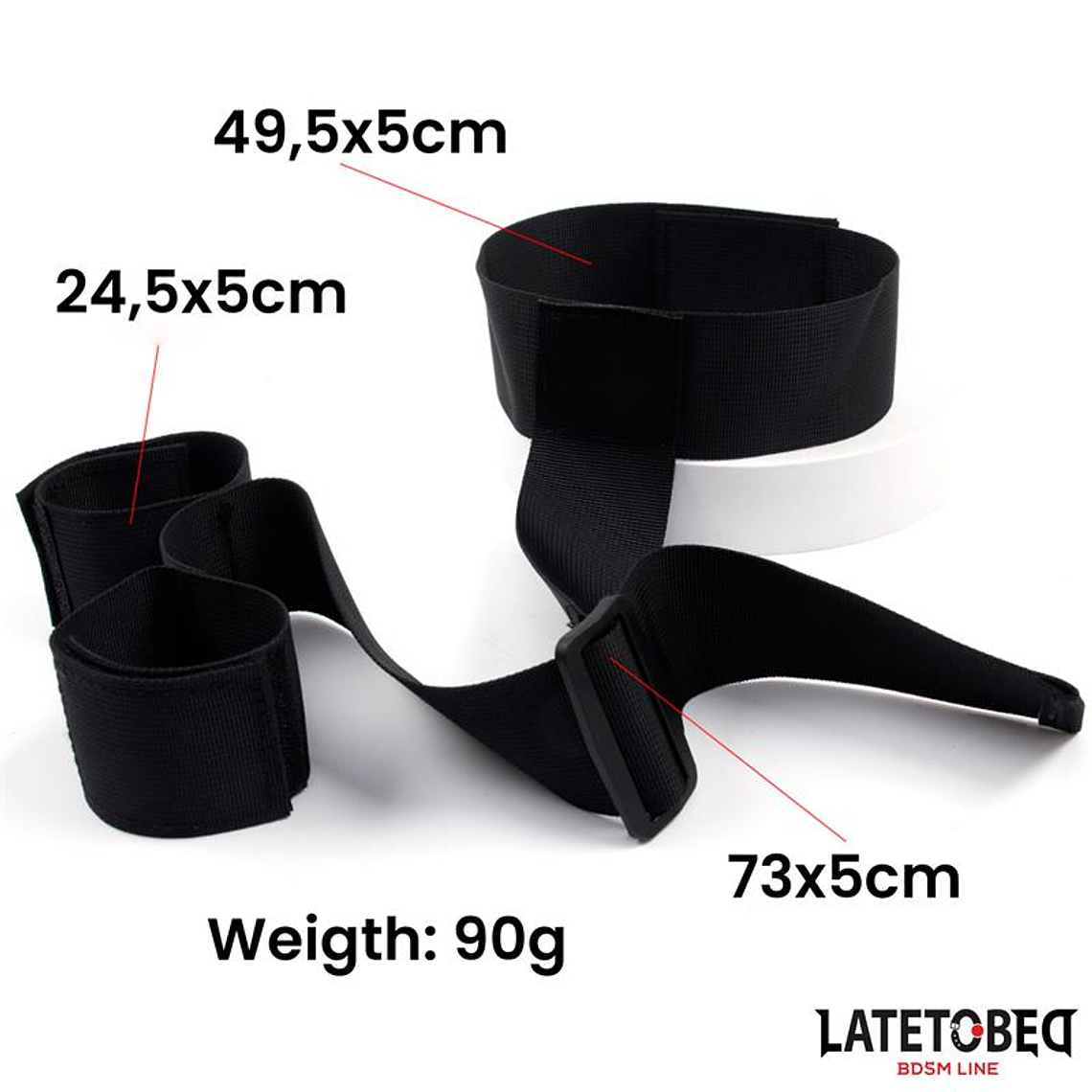 Ribbon Neck to Wrist Bondage 10