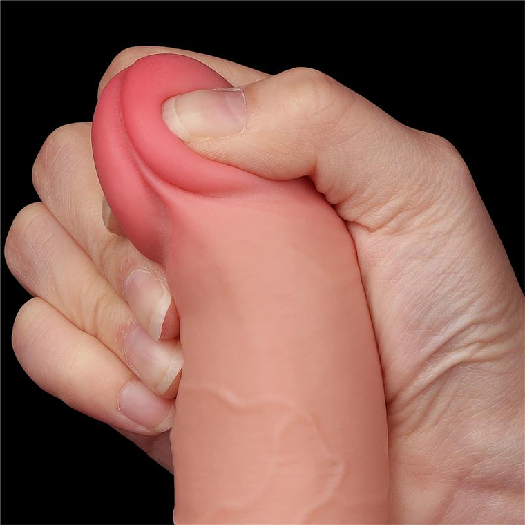 Sliding Skin Dual Layer Dildo 7.5 9