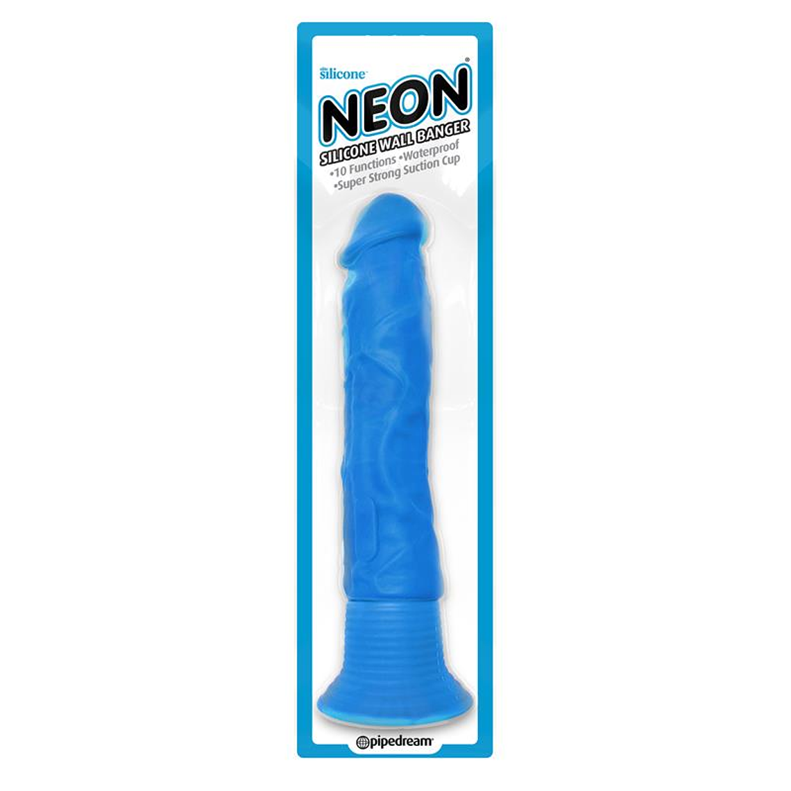 Neon Silicone Vibe Wall Banger Blue 2