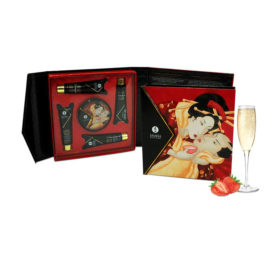 Shunga Geisha Secrets Kit Sparkling Wine 3