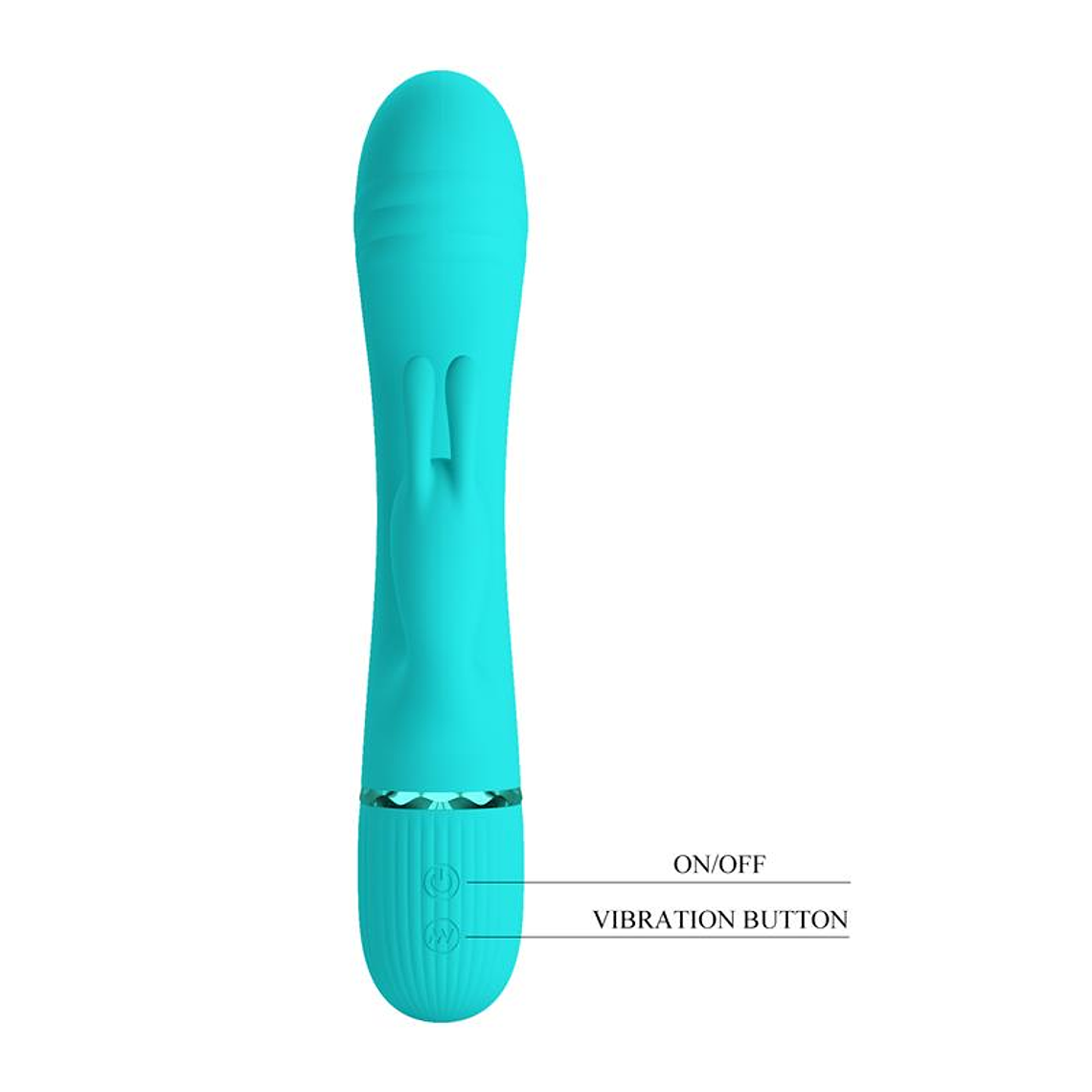 Scocco Rabbit Vibrator Turquoise 8