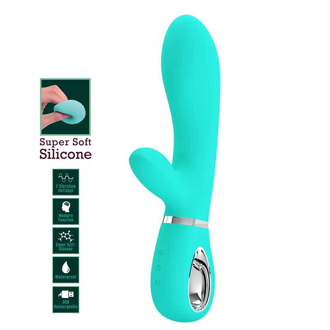 Thomas Vibrator G-Spot Aqua 1
