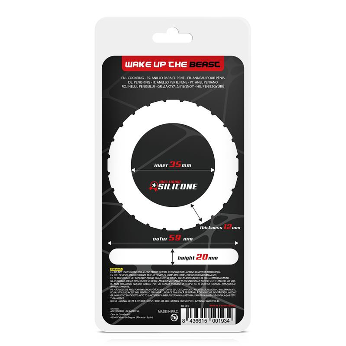 Cock Ring Turbine Liquid Silicone 35 mm 5