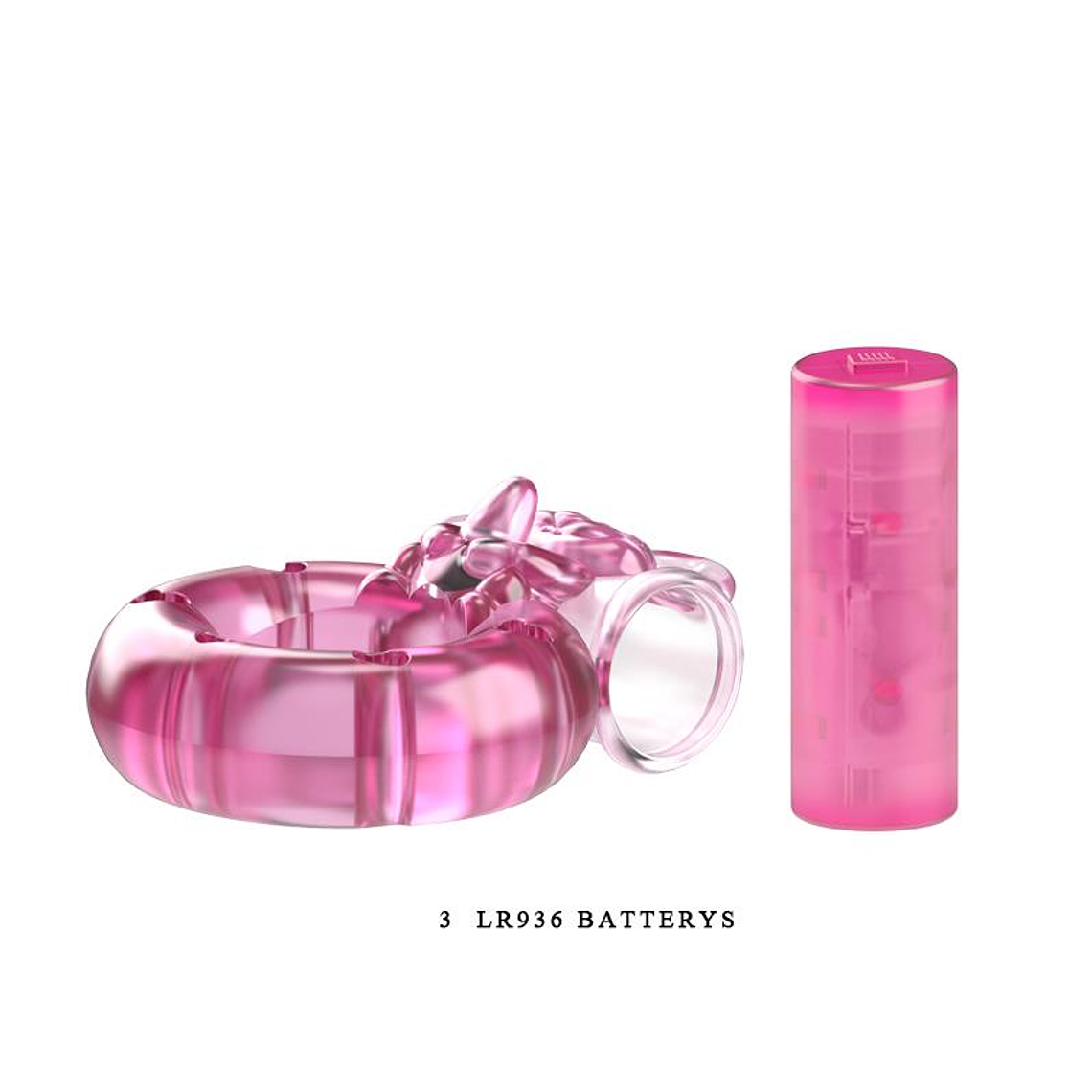 Cock Ring with Vibrating Bullet Rabbit 6