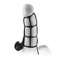 Fantasy X-tensions Deluxe Silicone Power Cage Black - Miniatura 1