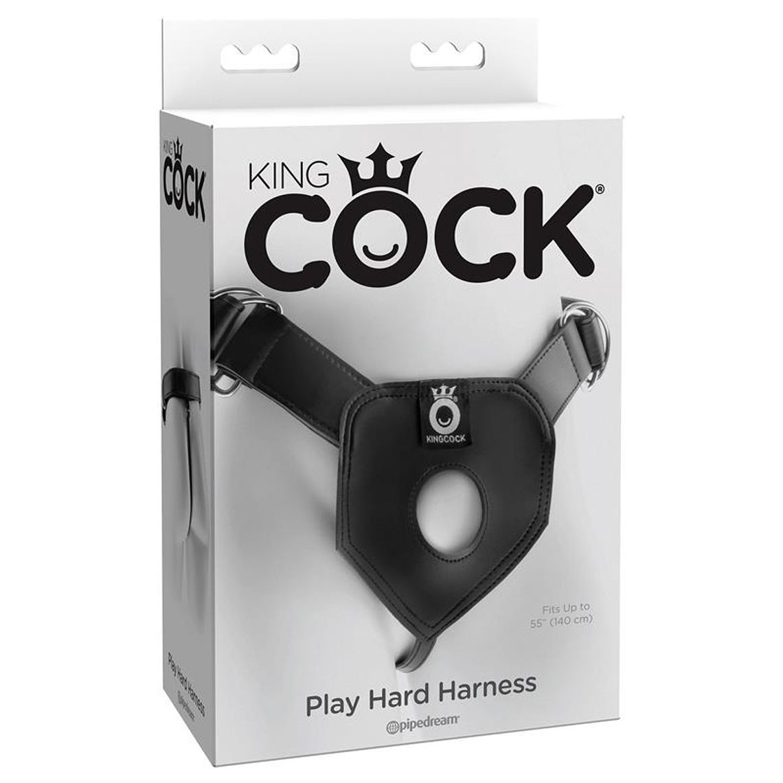 King Cock  Play Hard Harness-Black 2