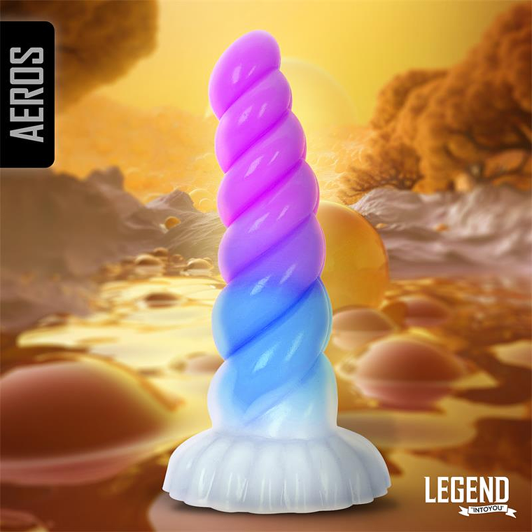 Aeros Liquid Silicone Dildo 21,5 cm 1