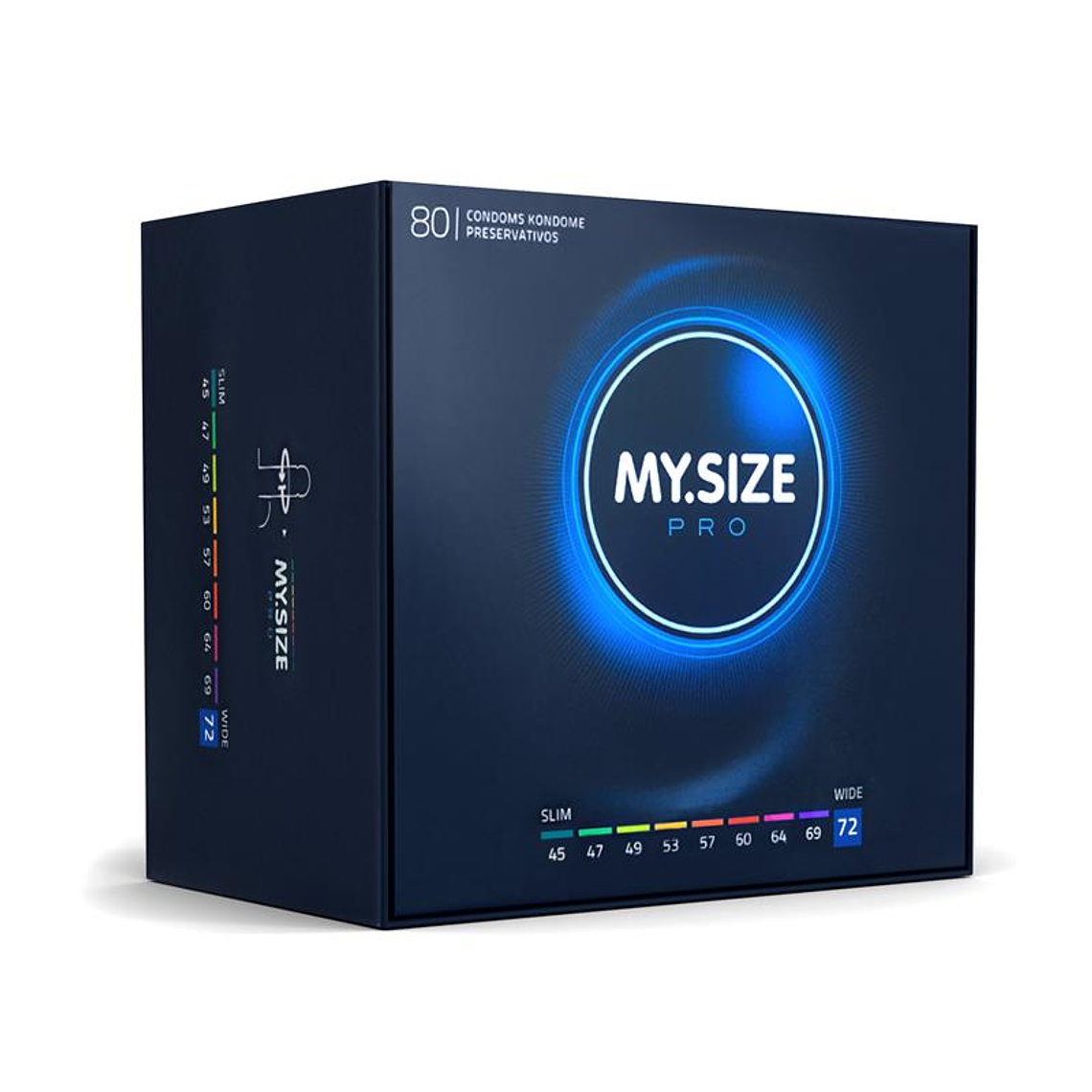My Size Pro Size 72 Box of 80 Units 1