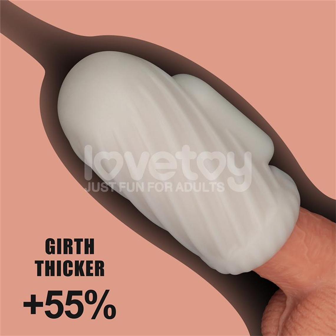 Knights Ring Vibrating Dual Purpose Sleeve 13