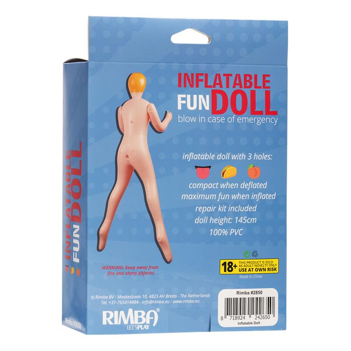 Inflatable Fun Doll Are You ready, Big Boy? 145CM 9