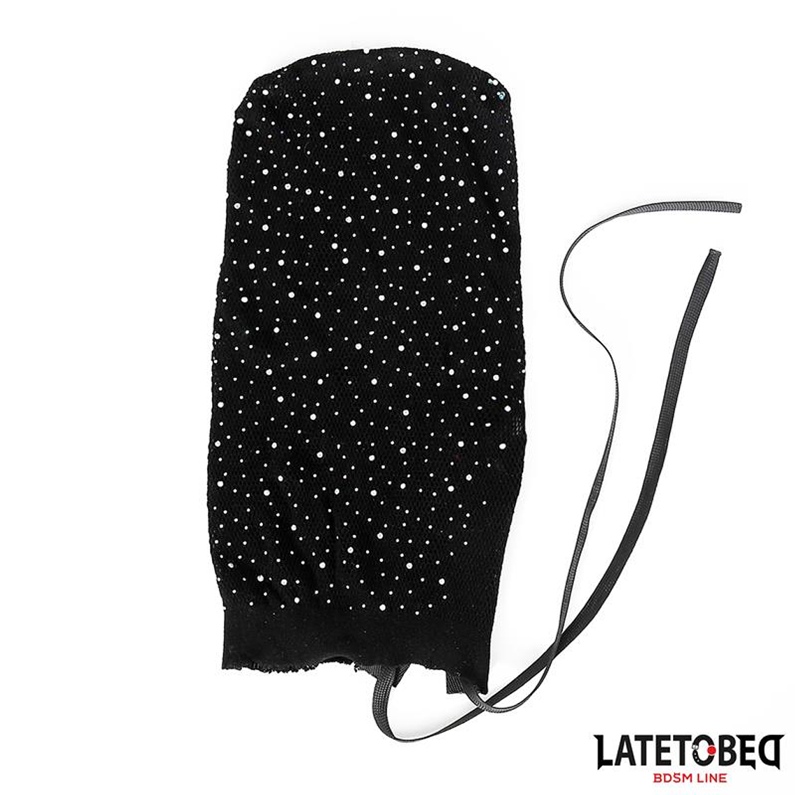 Lace Hood with Shiny Diamonds 3