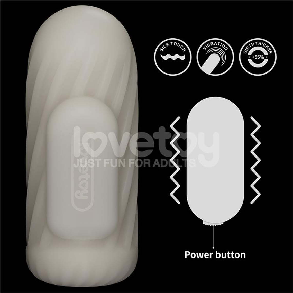 Knights Ring Vibrating Dual Purpose Sleeve 17