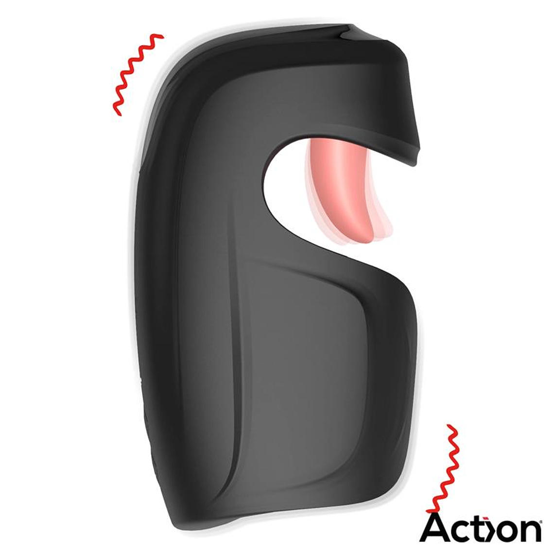 Kubex Masturbator with Licking Tongue, Pulsation and Vibration 3