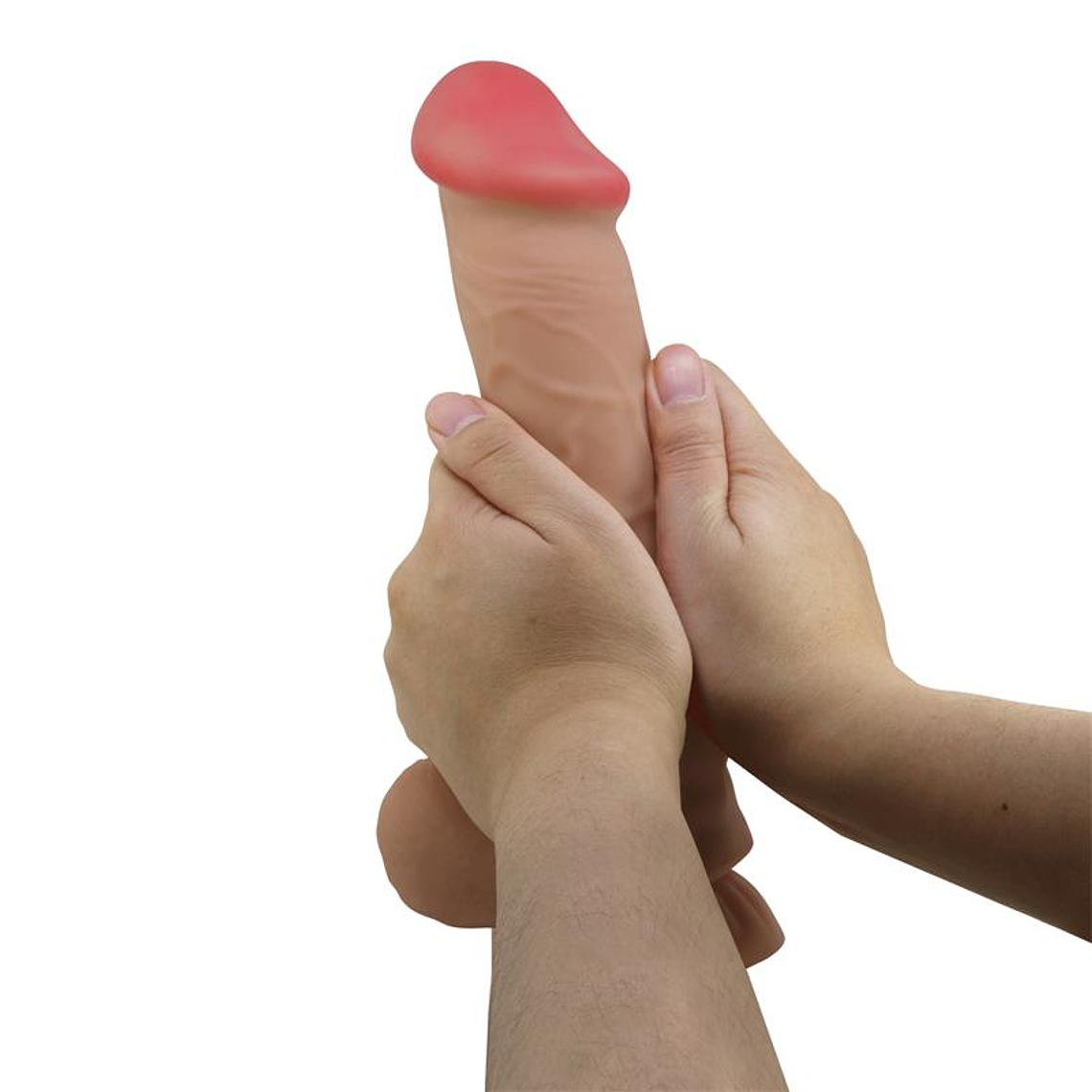 Sliding Skin Realistic Dildo 26 cm 6