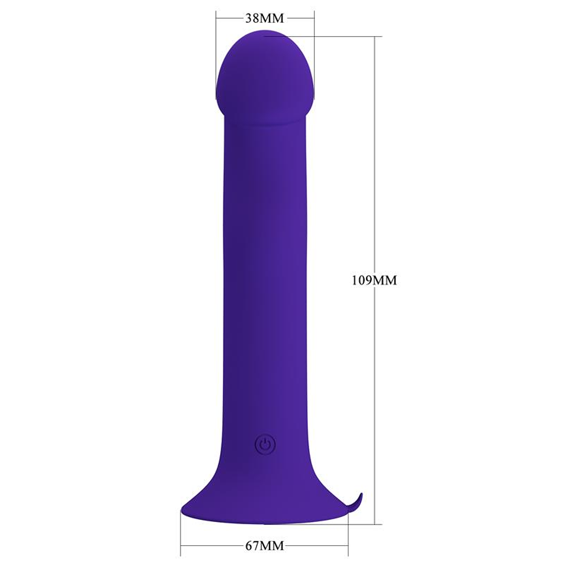 Murray Youth Dildo with Vibration and Pulsation 9