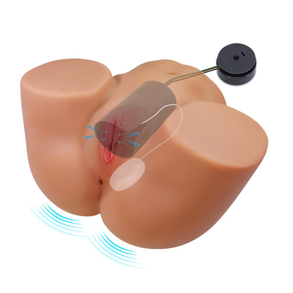 Masturbator with Vibration, Suction Effect and Voice 6.775 kg 5