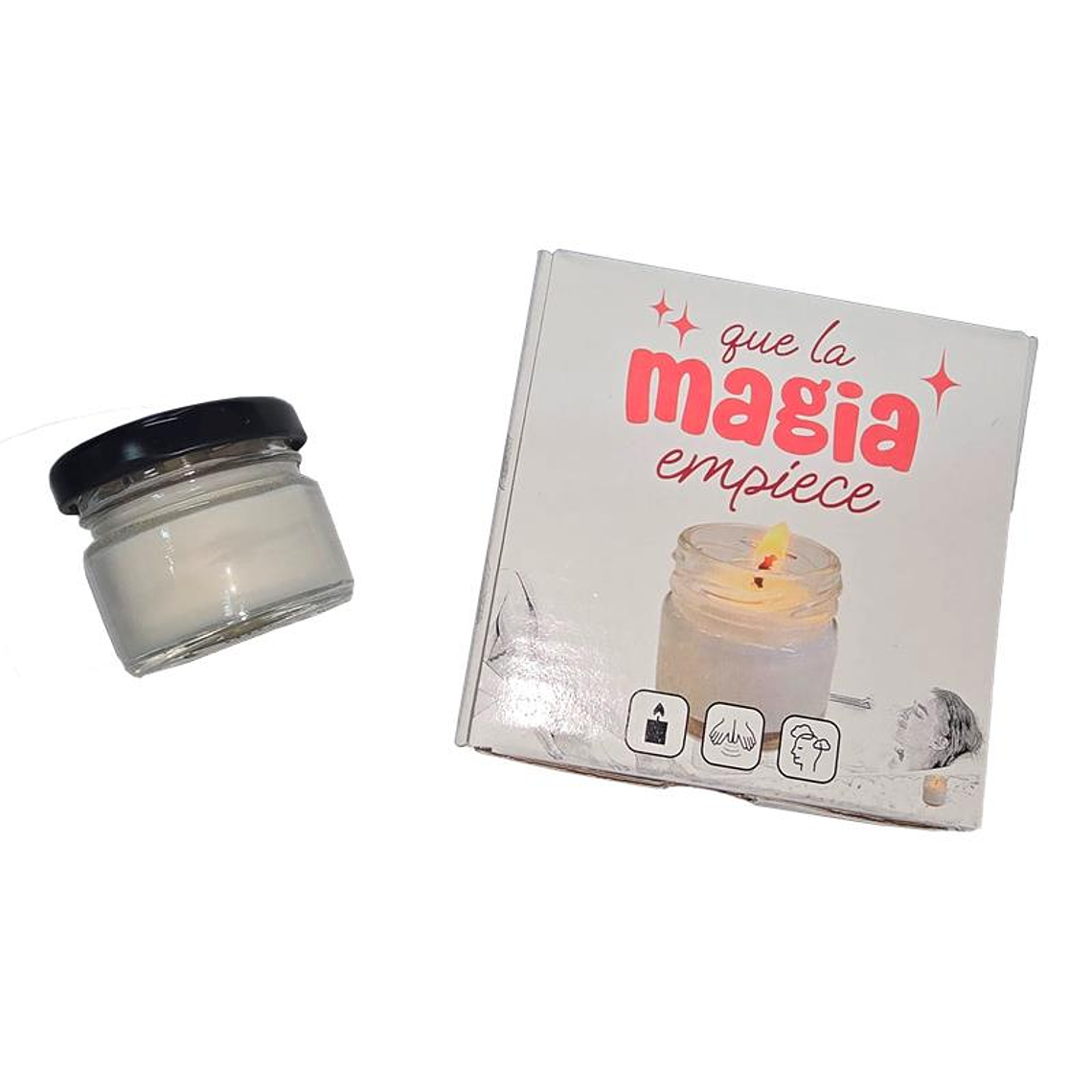 lavender-scented massage candle 1