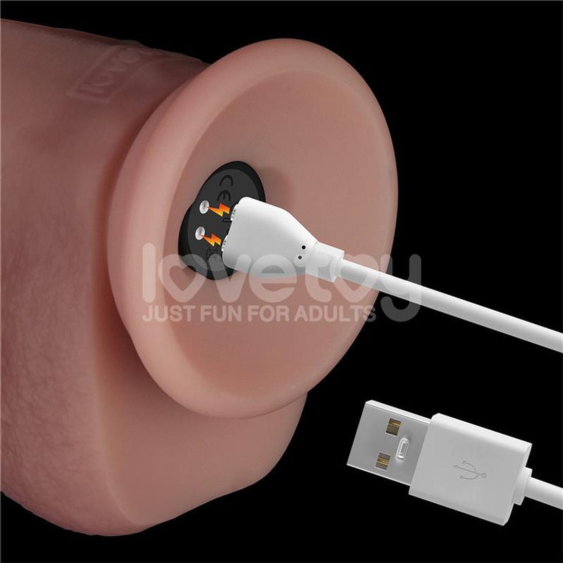 Vibrating Sliding Skin Pro II Silicone 8 16